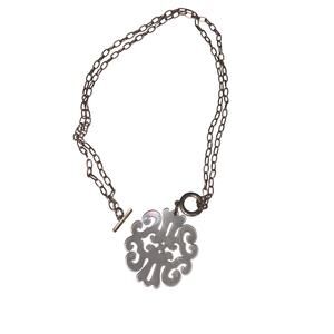 Zenzii Pendant Necklace Can be 12” or 21” Gold Tone Chain Clear Pendant